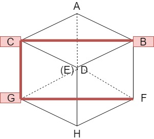 立方体の切断２－２